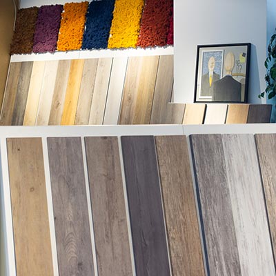 Object House Floorings - Ausstellung vor Ort Design-Planken